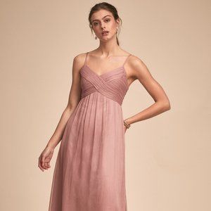Rose Quartz BHLDN Brigitte Dress